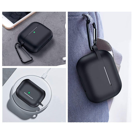 Ztotop Case para AirPods Pro Estuche con Gancho y Led Visible - TecnoMarket